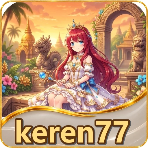 Kartu katalog keren77 menampilkan penjelasan singkat, versi/ukuran acuan paket inti, dan skor